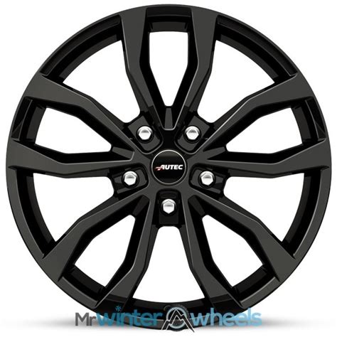 Inch Audi Q Fz Alloy Winter Wheels And Winter Tyres In Black