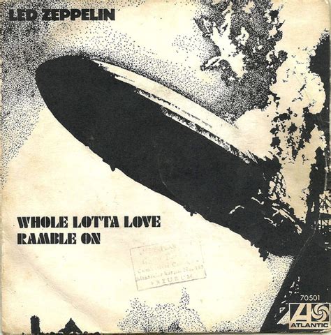 Led Zeppelin Whole Lotta Love Ramble On Discogs