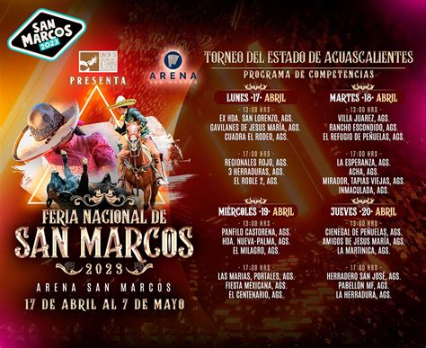 Feria De San Marcos On Twitter Prep Rense Para La M Xima Experiencia