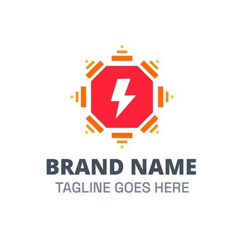 Free Vector Energy Logo Design