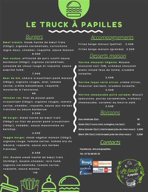 Ce soir truck à papilles Burger Balazé