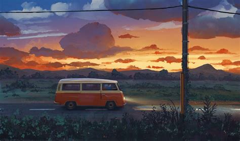 ArtStation - Drive (19/365), Surendra Rajawat | Scenery wallpaper ...