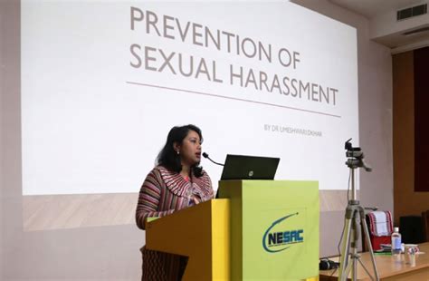 Awareness Programme On Sexual Harassment Of Women In Workplace Nesac