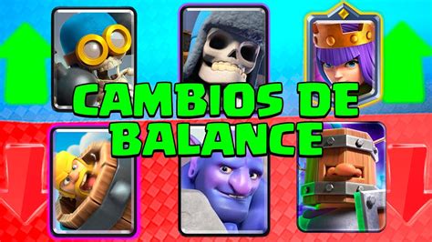 POSIBLES CAMBIOS DE BALANCE PARA ENERO Clash Royale YouTube