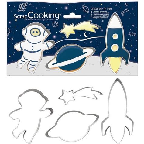 Scrapcooking 4 Emporte Pièces Espace Découpoirs À Biscuits En Inox