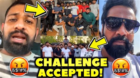 Rajat Dalal Vs Rajveer Fitness Fight CHALLENGE ACCEPTED Rajat Dalal