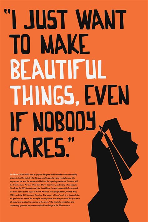 35 Inspiring Quotes For Designers Saul Bass Posters Saul Bass Inspirational Quotes