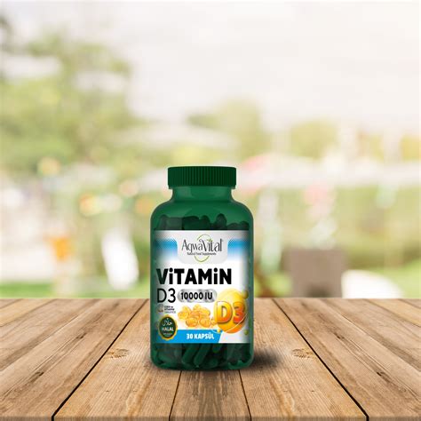 Vitamin D3 10000 IU – Aqwavital Doğal Bağışıklık