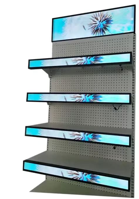 HDMI USB 17 Inch Shopping Mall Digital Shelf Edge Advertising Screen