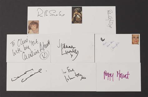 Lot 85 - British Television Actresses: