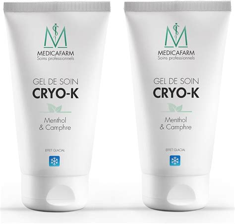 MEDICAFARM Gel De Soin Cryo K Gel De Soin Effet Froid Intense