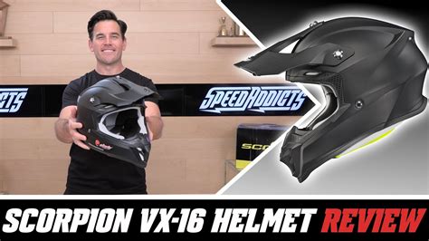 Scorpion Exo VX 16 Helmet Review At SpeedAddicts YouTube