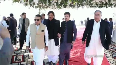 Makhdoom Shah Mehmood Qureshi S Son Zain Qureshi Valima Reception Youtube