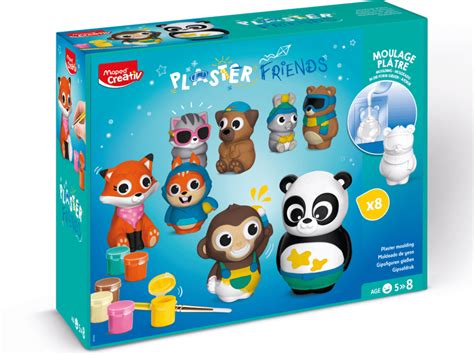 Maxi Coffret Pl Tre Moulage Plaster Friends Animaux D S Ans Maped