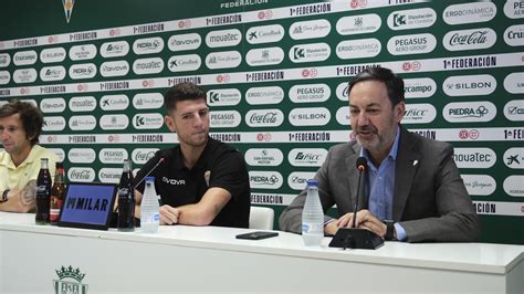 La Presentaci N De Alberto Toril Como Nuevo Jugador Del C Rdoba Cf En