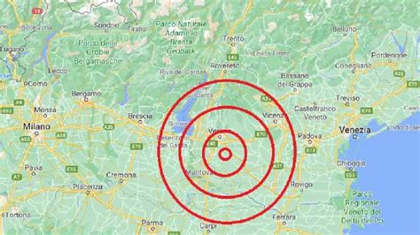 TERREMOTO IN VENETO TRE SCOSSE CON EPICENTRO A SALIZZOLE LA PIU