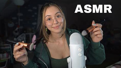 Asmr Fast Aggressive Mic Brushing Youtube