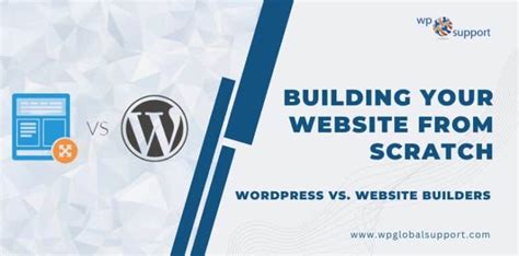 Building Your Website From Scratch WordPress Vs Website Builders