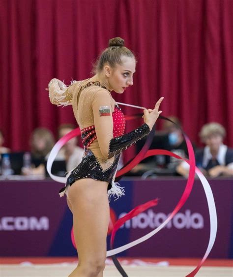 Boryana Kaleyn Bul Ribbon Gymnastics Rhythmic Gymnastics Wonder Woman