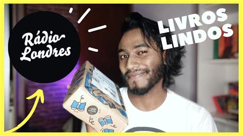 Unboxing De Livros R Dio Londres Black Friday Youtube