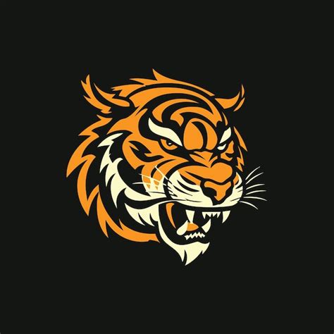 Premium Vector Tiger Head Logo