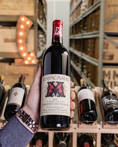 Wine Mayacamas Vineyards Cabernet Sauvignon Mt Veeder Napa Valley 2019