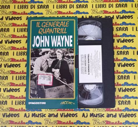 Vhs Film John Wayne Leroe Americano Il Generale Quantrill 1998 De