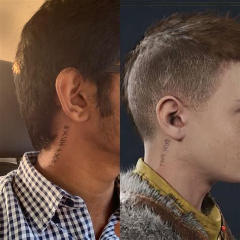 Finally Got Atreuss Neck Tattoo Yesterday Gag