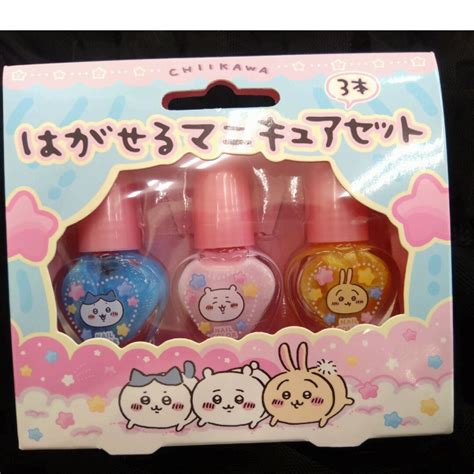 ちいかわ ちいかわ はがせるマニキュアセット 新品 プライズ ハチワレ うさぎの通販 By ꪔ̤̮うさぎꪔ̤̮｜チイカワならラクマ