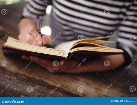 Woman writer at the desk stock image. Image of idea, education - 78324913