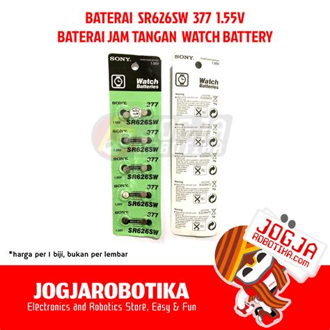 Baterai Jam Tangan Watch Battery Sr Sw Sony V Sr