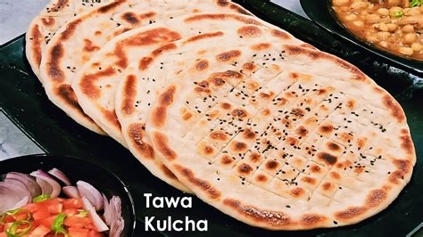 Tawa Kulcha Recipe By Flavory Food Homemade Soft Naan On Tawa No