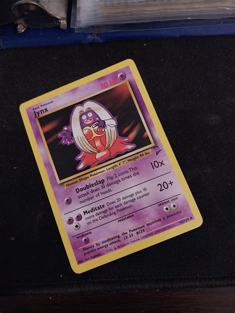 Pok Mon Tcg Jynx Base Set Regular Unlimited Uncommon Ebay