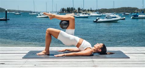 The Best Pilates Ball Exercises To Burn Out Your Core Alo Moves