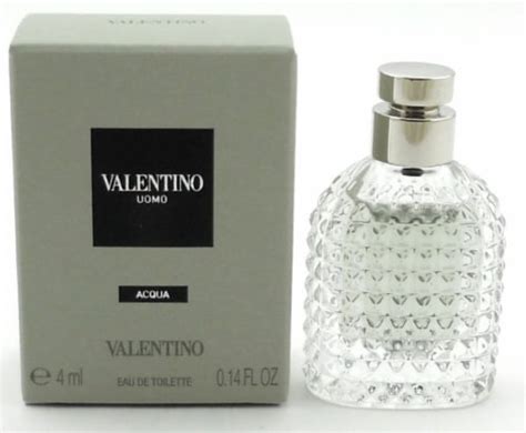 Valentino Uomo Acqua Cologne For Men 014 Oz Eau De Toilette In Mini