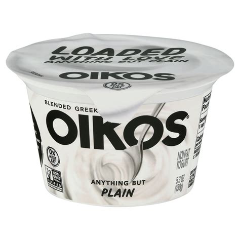 Oikos Plain Greek Yogurt Nutritional Value | Blog Dandk