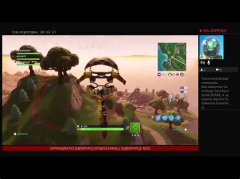 NA ŻYWO Zagrajmy W Fortnite Battle Royale 2017 5 Rozgrywka Online