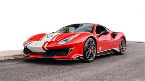 Rare 2020 Ferrari 488 Pista Piloti Listed For Sale