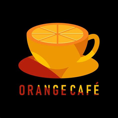 orange cafe logo icon design vector 23795551 Vector Art at Vecteezy