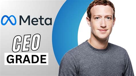 How Good Is Mark Zuckerberg As Ceo Of Meta Platforms Meta Ceo