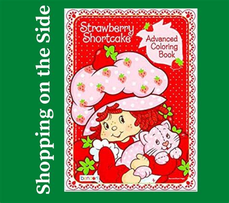 Strawberry Shortcake Adult Coloring Book Lazada PH