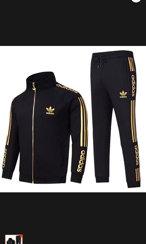 Adidas Black And Gold Tracksuit Atelier Yuwaciaojp