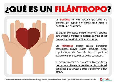 Qué es un Filántropo Definición de Filántropo