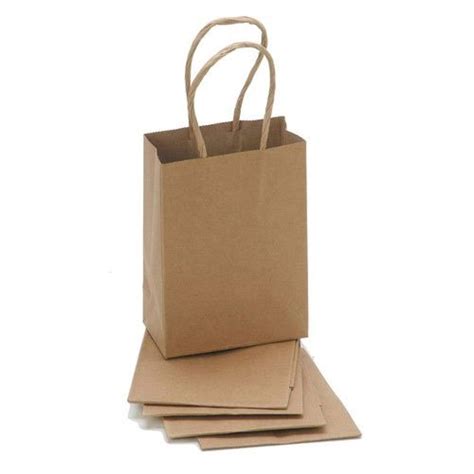 Brown Rope Handle Paper Carry Bag Capacity 3 5 Kg At Rs 8 In Mumbai