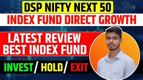 DSP Nifty Next 50 Index Fund Review YouTube