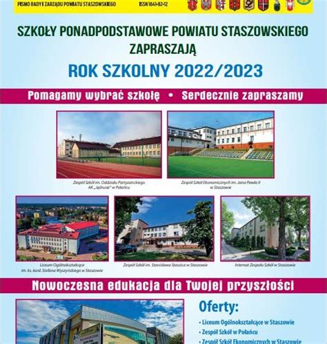 Oferta Edukacyjna Szk Ponadpodstawowych Prowadzonych Przez Powiat