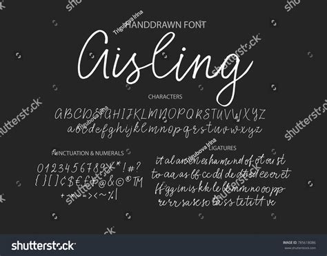 Handwritten Stock Vectors Images Vector Art Shutterstock