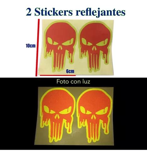 Calavera Punisher Sangre Coche Calcomania Sticker Vinil En Venta En