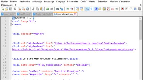 créer un site avec notepad créer un site web notepad TURJN