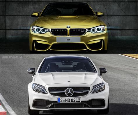 Bmw M4 Vs Mercedes Amg C63 S Coupe Visual Comparison